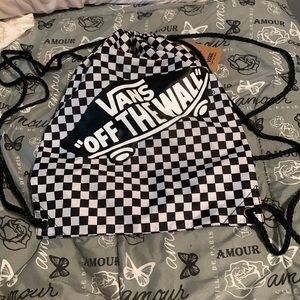 Vans drawstring bag